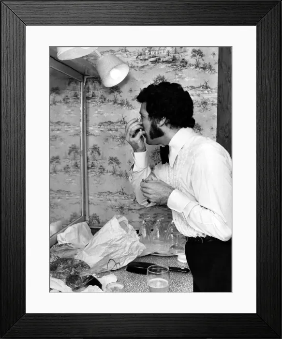 Framed Print : Jones Tom. March 1970 P009720 Framed Print : Jones Tom. March 1970 P009720
