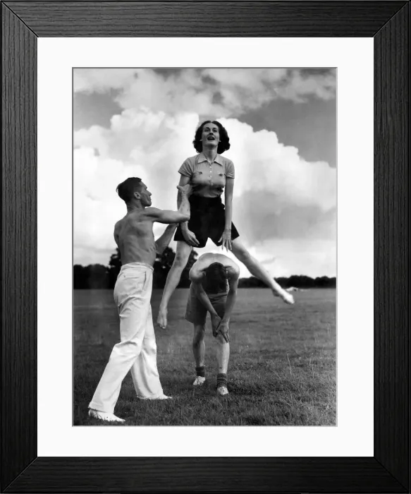 Framed Print : Central council recreation physical training as Beare Grien and Dorking Framed Print : Central council recreation physical training as Beare Grien and Dorking