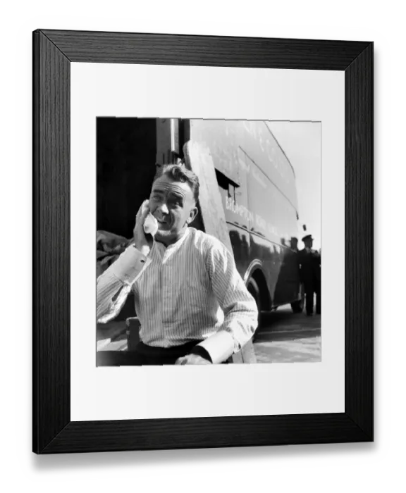 Framed Print : Filming of Hobsons Choice at Salford, Lancs