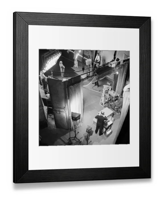 Framed Print : BBC Television Studios at Lime Grove. D6938-001 Framed Print : BBC Television Studios at Lime Grove. D6938-001