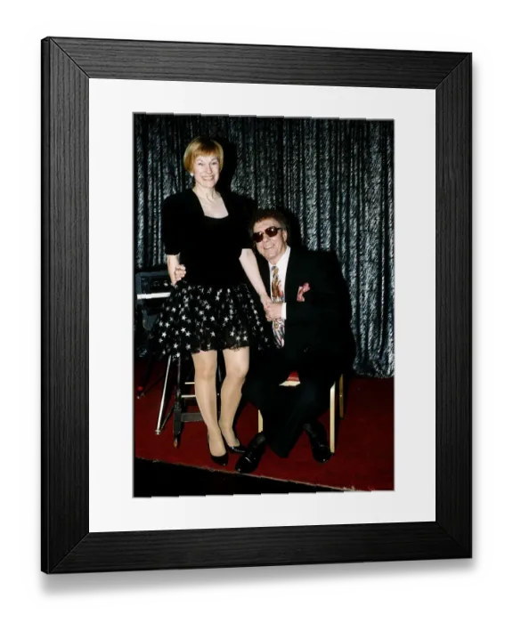 Framed Print : Peters and Lee singers DBase A©Mirrorpix
