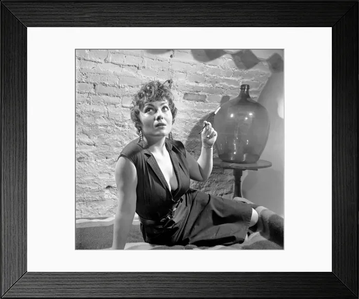 Framed Print : Another Italian star - No! Shes a Londoner. To look at Valerie Pertwee Framed Print : Another Italian star - No! Shes a Londoner. To look at Valerie Pertwee