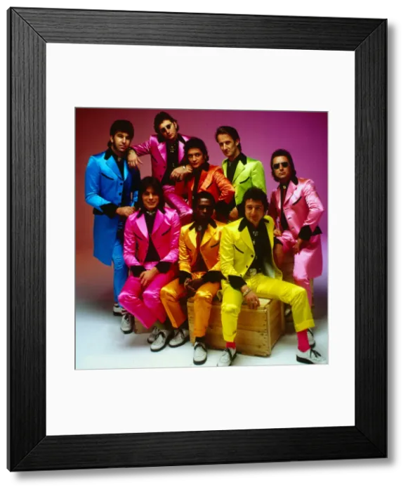 Framed Print : Showaddywaddy British pop group May 1979 Framed Print : Showaddywaddy British pop group May 1979