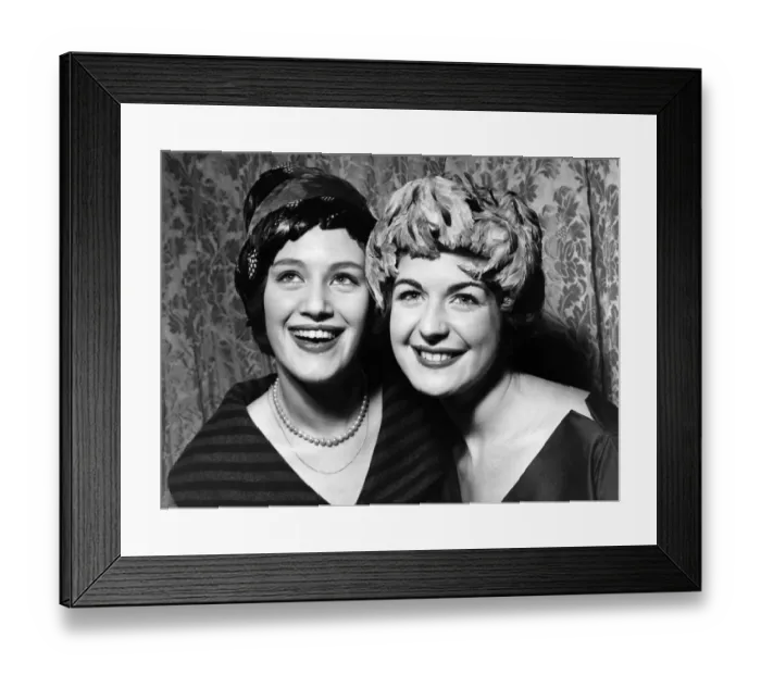 Framed Print : Fashion: Feather in Their Caps. Nothing feather-brained about these hats - even though