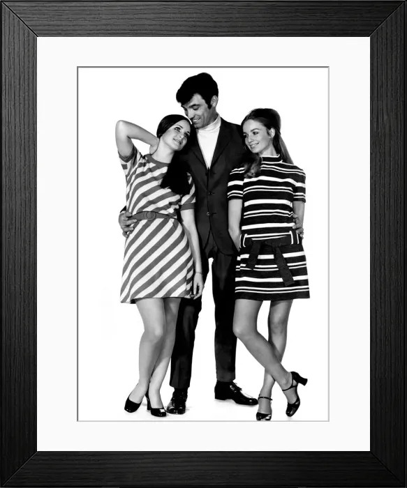 Framed Print : Clothing: John Hobson. Janet Tillett and Shirley Hounsell. January 1969 P008548