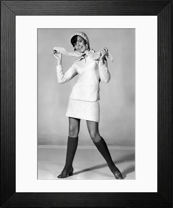 Framed Print : Warm Reception. Set the Shetlands ablaze with scarlet socks