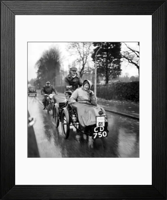 Framed Print : Cars taken part in the London to Brighton Veteran car race Framed Print : Cars taken part in the London to Brighton Veteran car race