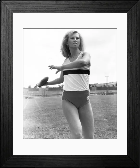 Framed Print : A model sporting the latest in sports fashion Framed Print : A model sporting the latest in sports fashion