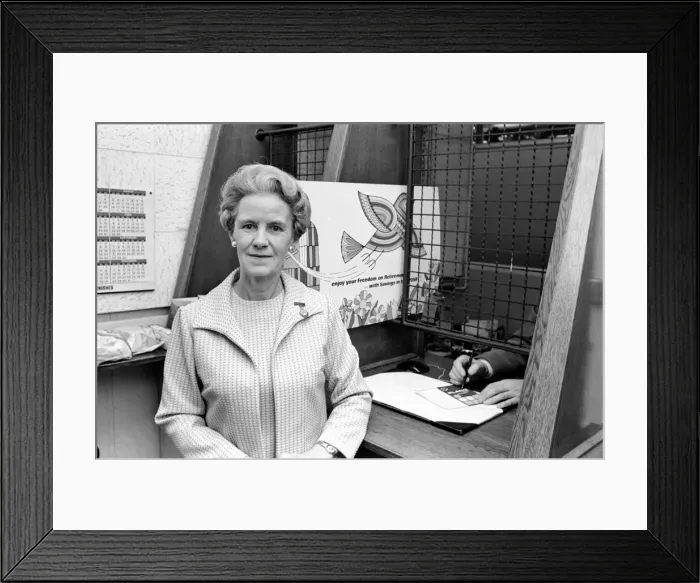Framed Print : Mrs. Irene Raybould of Birmingham, is to receive the BEM in the New Year Framed Print : Mrs. Irene Raybould of Birmingham, is to receive the BEM in the New Year
