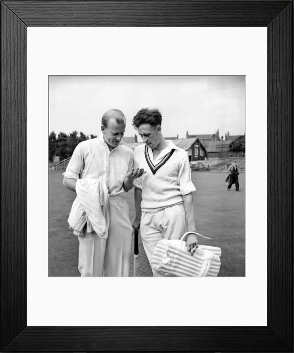 Framed Print : England v. Australia. 4th - test match at Headingley. Tony Looke, the english bowler Framed Print : England v. Australia. 4th - test match at Headingley. Tony Looke, the english bowler