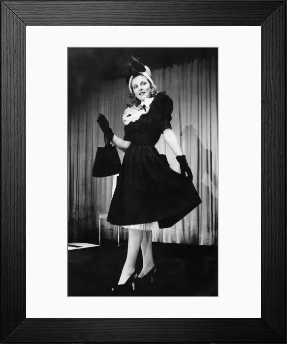 Framed Print : Shown at Londons first post-war non-austerity fashion show