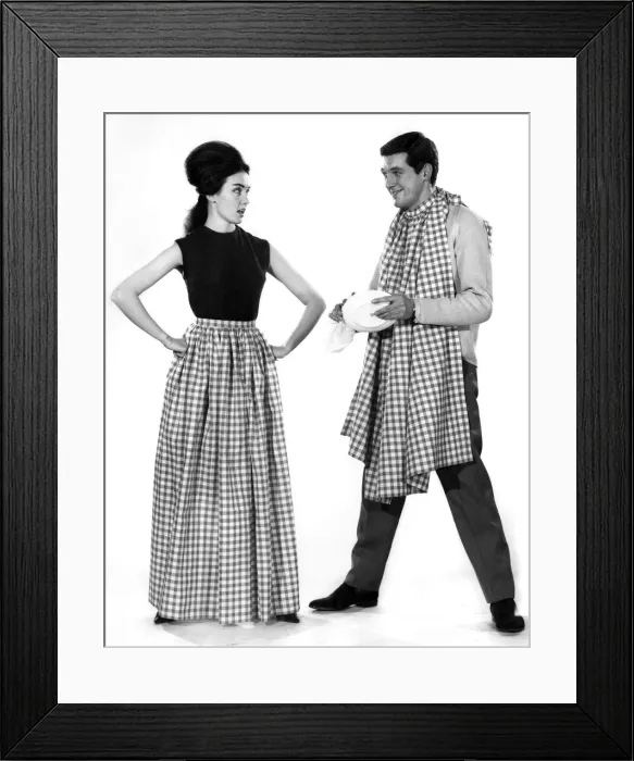 Framed Print : Barbara Turner & Mike Lester See who is doing the washing up now'says Barbara Framed Print : Barbara Turner & Mike Lester See who is doing the washing up now'says Barbara