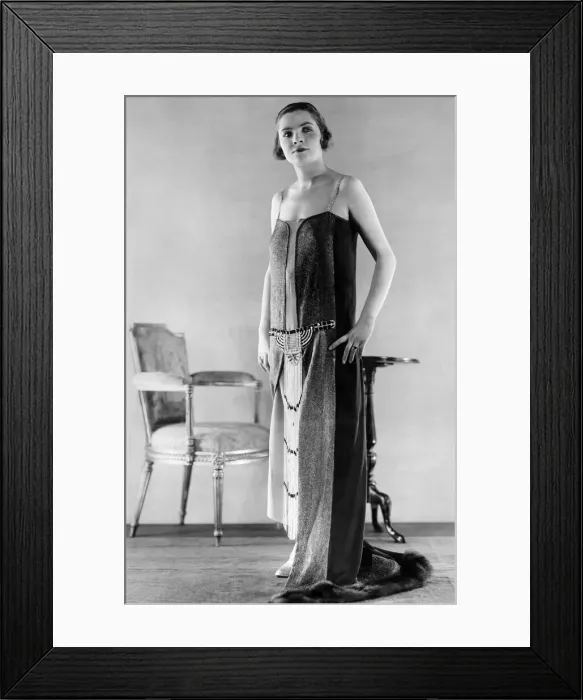 Framed Print : Clothing 1920-1925. October 1924 P008635 Framed Print : Clothing 1920-1925. October 1924 P008635