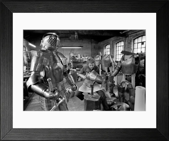 Framed Print : A Birmingham firm, a few months ago, started production on a new line which is now