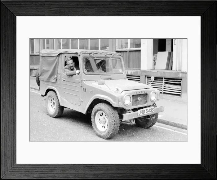 Framed Print : The new Daihatsu motor car August 1978 78-3982-003