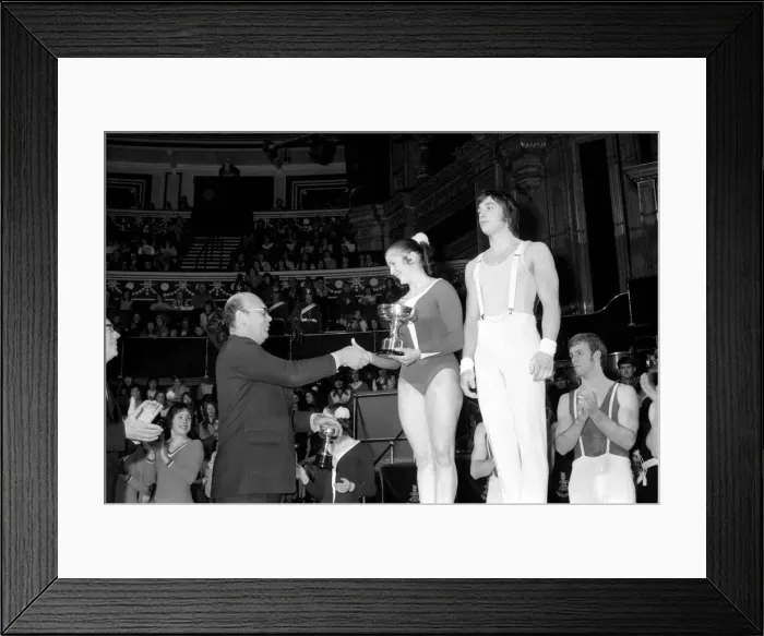 Framed Print : National Gymnastics Tournament at The Royal Albert Hall Framed Print : National Gymnastics Tournament at The Royal Albert Hall