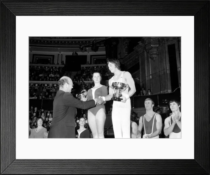Framed Print : National Gymnastics Tournament at The Royal Albert Hall Framed Print : National Gymnastics Tournament at The Royal Albert Hall
