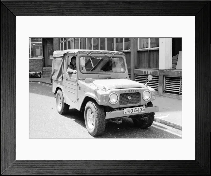 Framed Print : The new Daihatsu motor car August 1978 78-3982-002