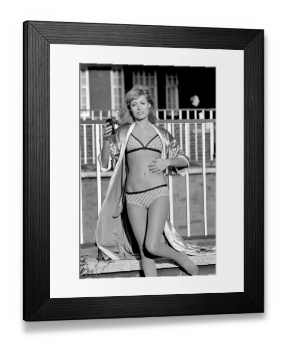 Framed Print : Mark and Spencer fashion. January 1975 75-00278-008