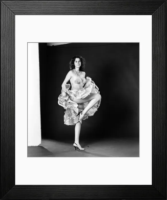 Framed Print : Miss Vicki'Glamour girl. January 1975 75-00145-013 Framed Print : Miss Vicki'Glamour girl. January 1975 75-00145-013