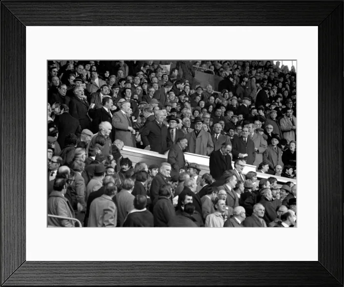 Framed Print : Former Prime Minister and Conservative party leader Edward Heath seen here enjoying Framed Print : Former Prime Minister and Conservative party leader Edward Heath seen here enjoying