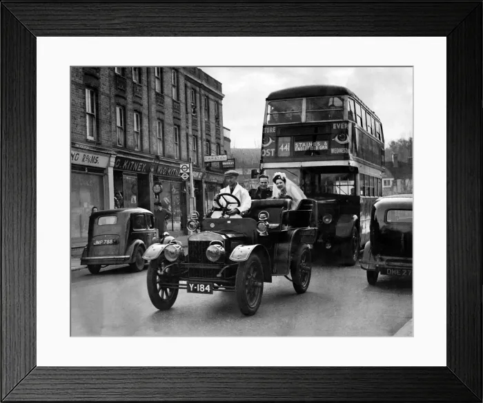 Framed Print : Wedding of Sgt John Evan Leary and Hilda Donaldson-1904 Brown Framed Print : Wedding of Sgt John Evan Leary and Hilda Donaldson-1904 Brown