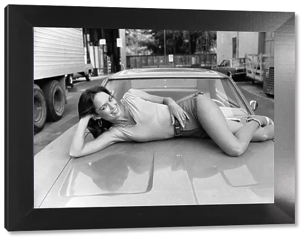 American actress Catherine Bach, star of the hit TV series 'Dukes of Hazzard'