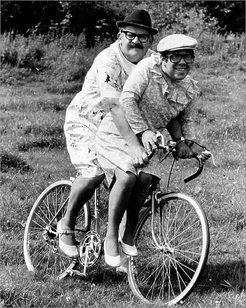 'The two Ronnies'- Ronnie Barker and Ronnie Corbett
