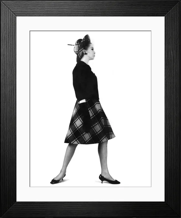 Framed Print : Clothing Fashion: The gigs line arrives in London. Plain jacket Framed Print : Clothing Fashion: The gigs line arrives in London. Plain jacket