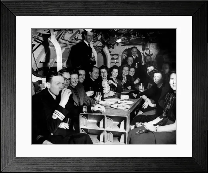 Framed Print : A new submarine job No. J. 3636, was the description at the time