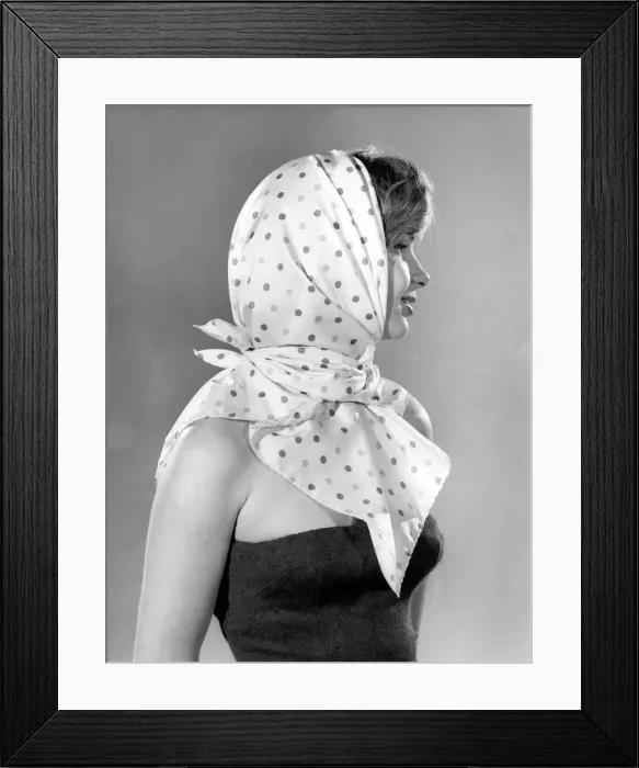 Framed Print : Reveille Fashions. Swan Pratt. March 1962 P008905