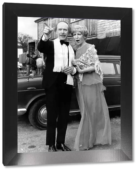 TV Programmes George and Mildred. George (Brian Murph) and Mildred (Yootha Joyce