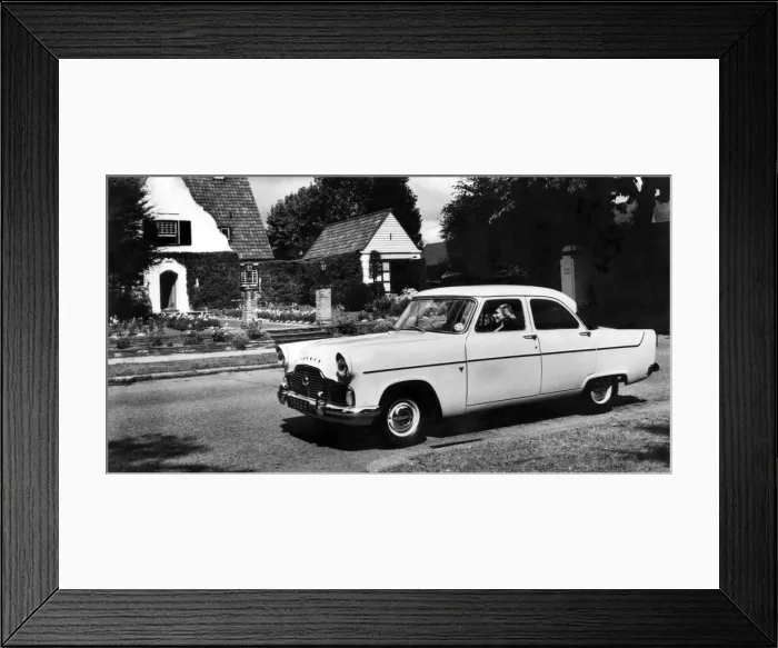 Framed Print : Motor: A new view of the popular six-cylinder Ford Zephr. October 1958 P009533 Framed Print : Motor: A new view of the popular six-cylinder Ford Zephr. October 1958 P009533