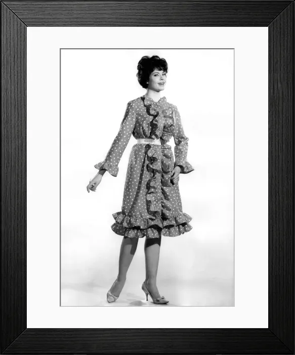Framed Print : Reveille Fashions. Jennifer White. March 1962 P008912 Framed Print : Reveille Fashions. Jennifer White. March 1962 P008912