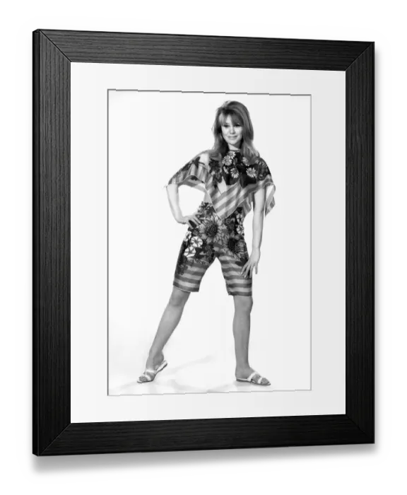 Framed Print : Reveille fashion. Set for the sun, with scarves. These Bermuda shorts Framed Print : Reveille fashion. Set for the sun, with scarves. These Bermuda shorts