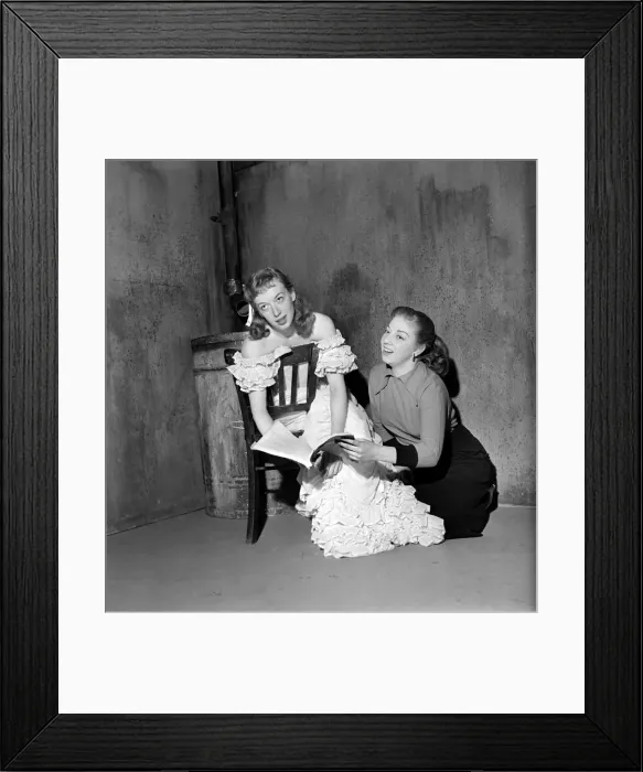Framed Print : There are big changes in the cast of Love from Judy'at the Saville theatre