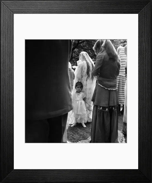 Framed Print : Muslim Religious Service. June 1960 M4300-005 Framed Print : Muslim Religious Service. June 1960 M4300-005