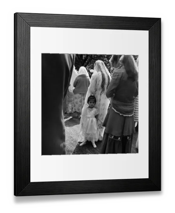 Framed Print : Muslim Religious Service. June 1960 M4300-004
