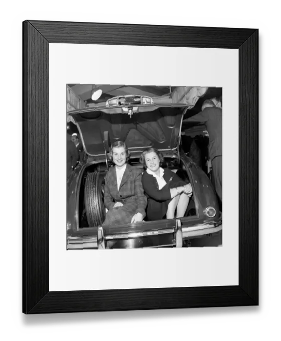 Framed Print : Nuffields have made a new version of the MG Magnette. It is a saloon 1