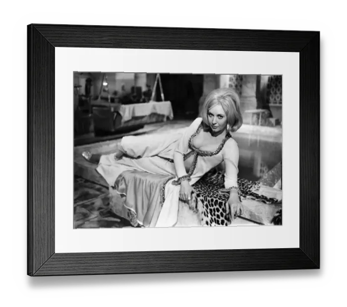 Framed Print : Nyree Dawn Porter plays the part of Rita, a neurotic film actress who tries to seduce a