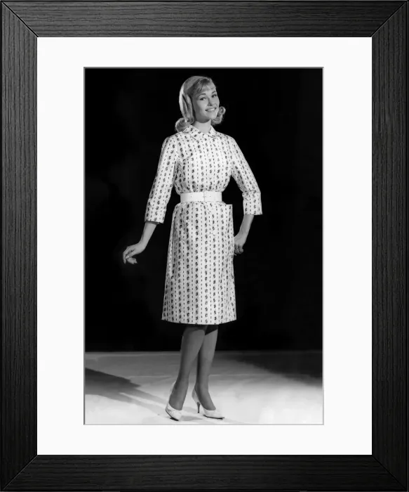 Framed Print : Reveille Fashions. Jo Waring. June 1962 P008939