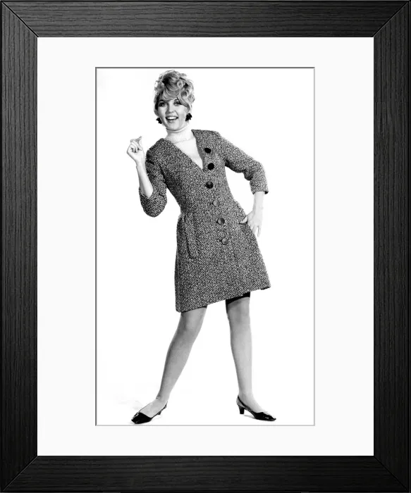 Framed Print : Reveille Fashions: Delia Freeman. March 1968 P008402 Framed Print : Reveille Fashions: Delia Freeman. March 1968 P008402