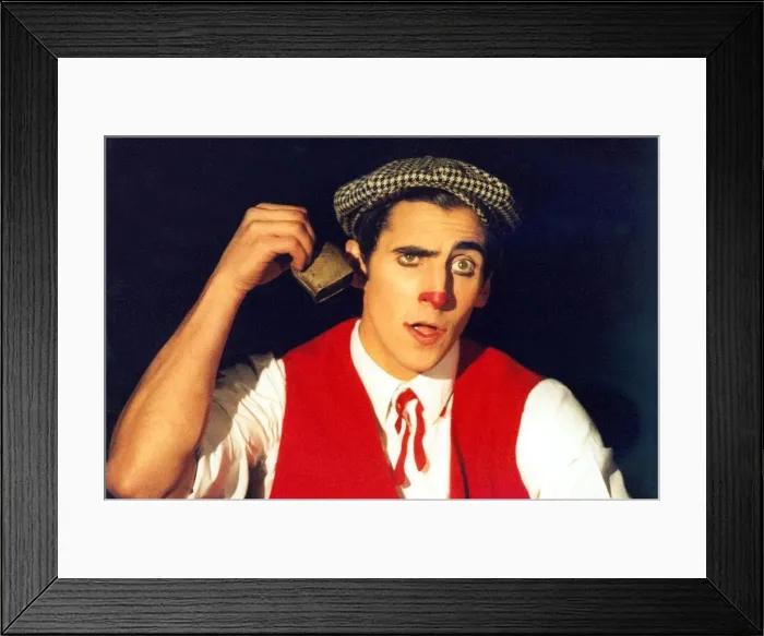 Framed Print : Circus performer David The Clown Framed Print : Circus performer David The Clown
