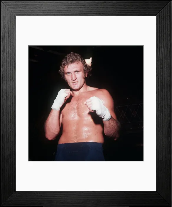 Framed Print : Joe Bugner boxer 1973 Framed Print : Joe Bugner boxer 1973