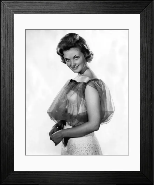 Framed Print : Reveille fashions: Roma Reeves. November 1961 P008801 Framed Print : Reveille fashions: Roma Reeves. November 1961 P008801