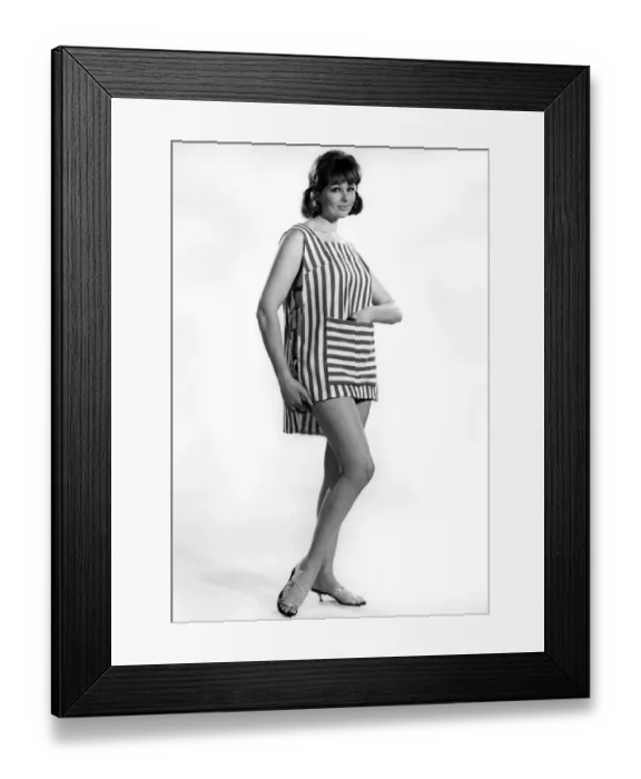 Framed Print : Reveille Fashions. Annie Alliston. July 1962 P008946