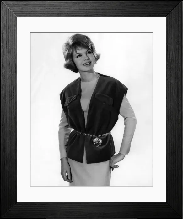 Framed Print : Reveille fashions 1962: Liz Duke. January 1962 P008918 Framed Print : Reveille fashions 1962: Liz Duke. January 1962 P008918