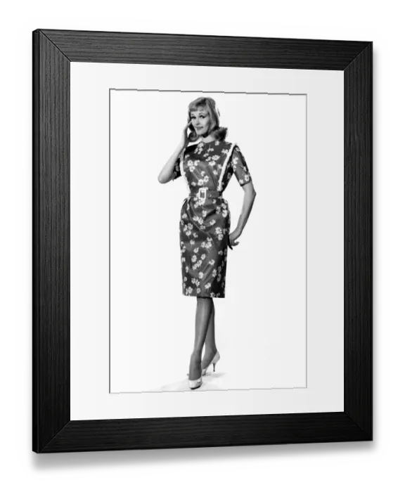Framed Print : Reveille Fashions. Jo Waring. June 1962 P008936
