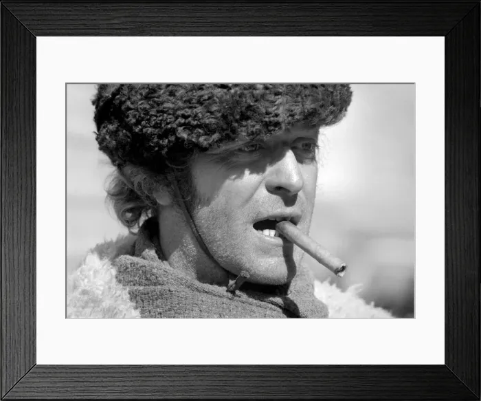 Framed Print : The Man Who Would Be King'being filmed on location in Marrakech, Morocco