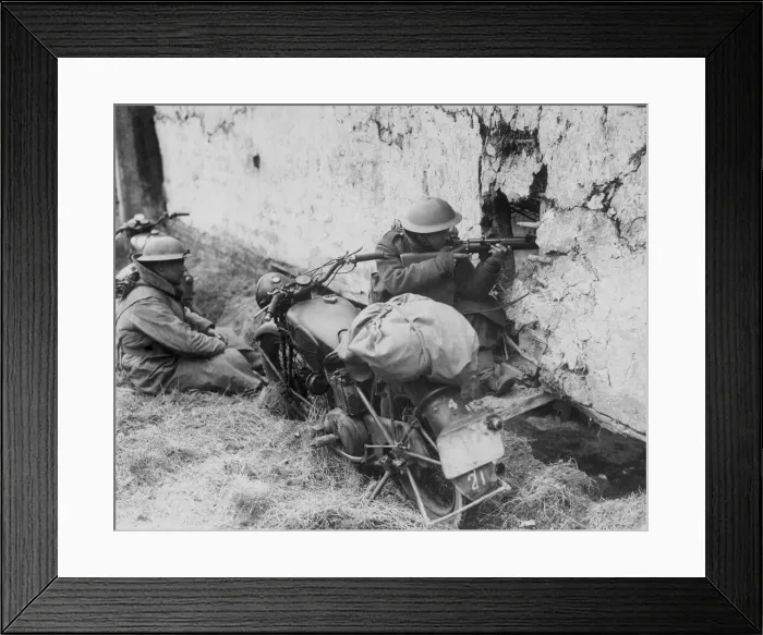 Framed Print : A divisional exercise in the area of the Western Front occupied by the British Framed Print : A divisional exercise in the area of the Western Front occupied by the British